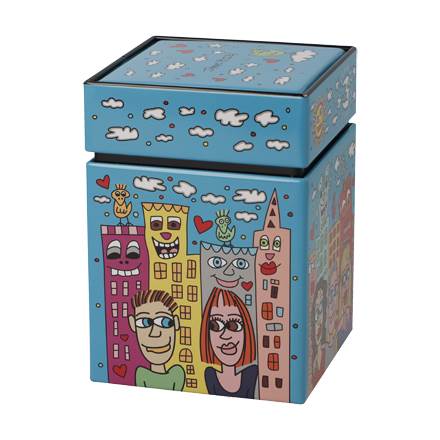 Goebel James Rizzi Summer in the City Teedose