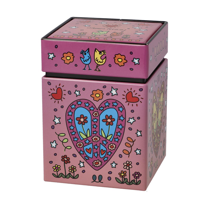 Goebel James Rizzi Peace of Love Teedose