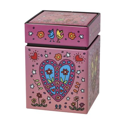Goebel James Rizzi Peace of Love Teedose