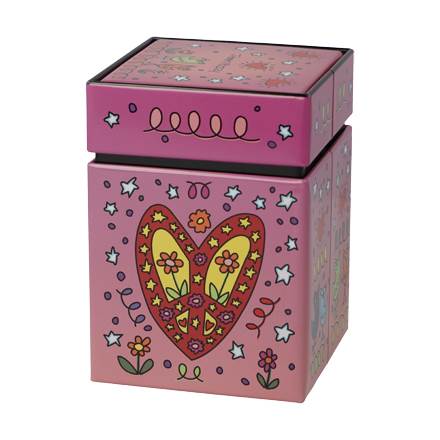 Goebel James Rizzi Peace of Love Teedose