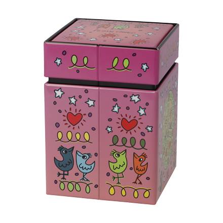 Goebel James Rizzi Peace of Love Teedose