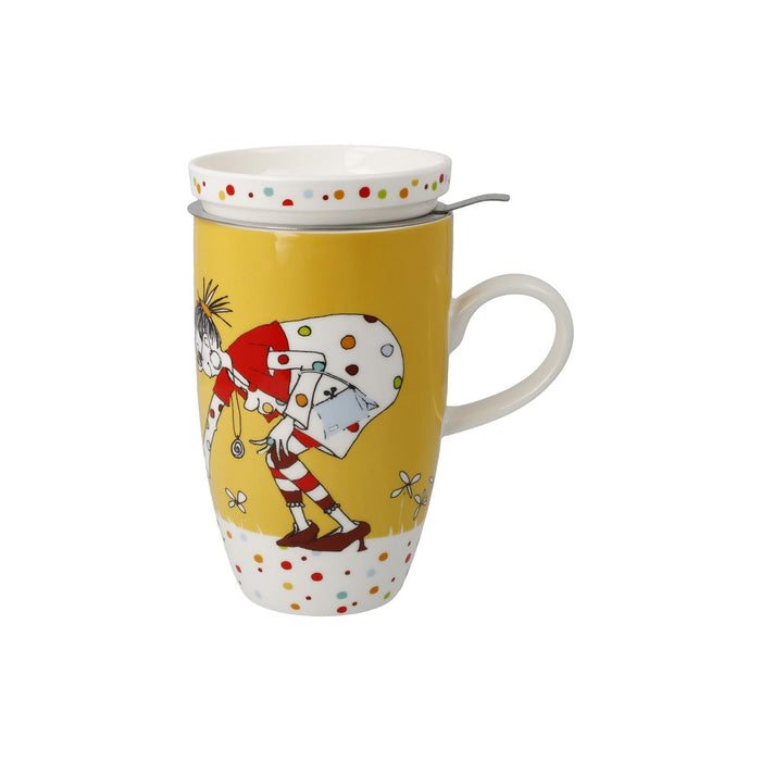 Goebel Freundlieb Kleine Dinge Teetasse mit Deckel und Sieb