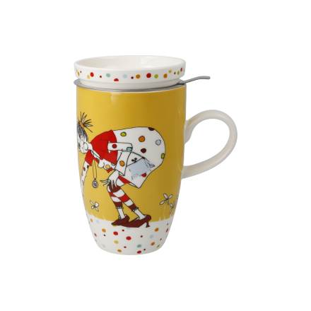 Goebel Freundlieb Kleine Dinge Teetasse mit Deckel und Sieb