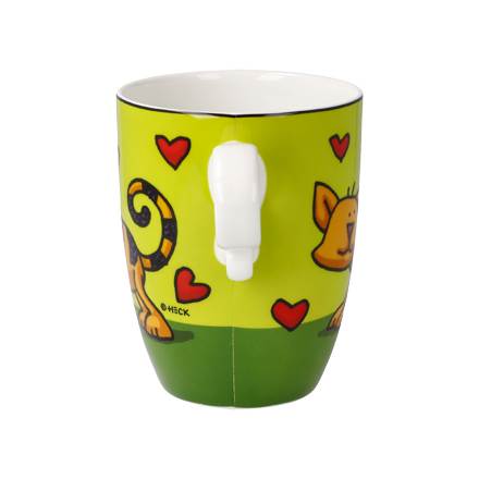 Goebel Ed Heck  Love Cat Künstlertasse