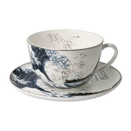 Goebel Hokusai  Die Welle Milchkaffeetasse