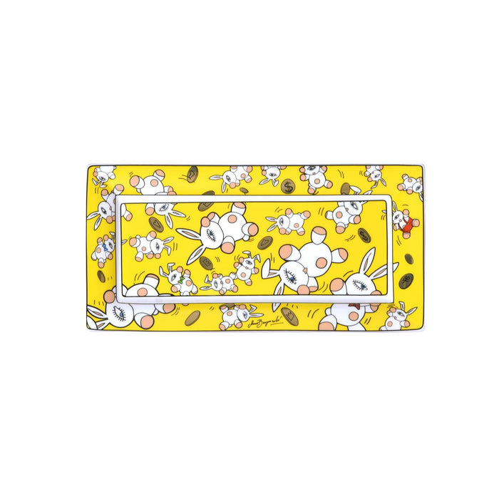 Goebel Bergonzoli Magic Bunny Gold Schale