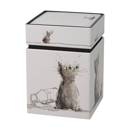Goebel Peter Schnellhardt Katzenbande Teedose