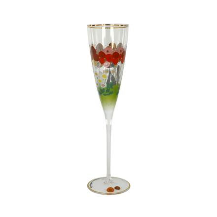 Goebel Rosina Wachtmeister Lestate in giardino Sektglas