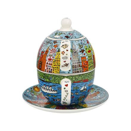 Goebel James Rizzi My New York City Day Tea for One