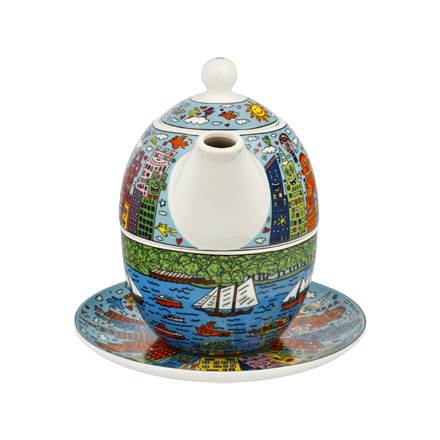 Goebel James Rizzi My New York City Day Tea for One