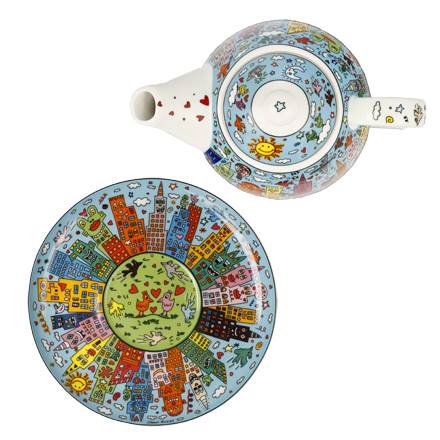 Goebel James Rizzi My New York City Day Tea for One