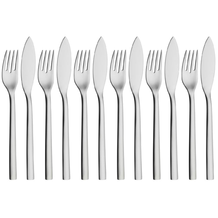 WMF Fischbesteck-Set 12-teilig Nuova