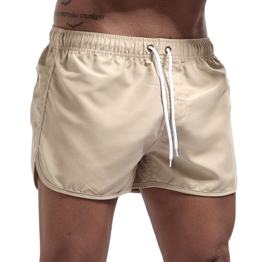 Short de bain homme vintage à cordon de serrage