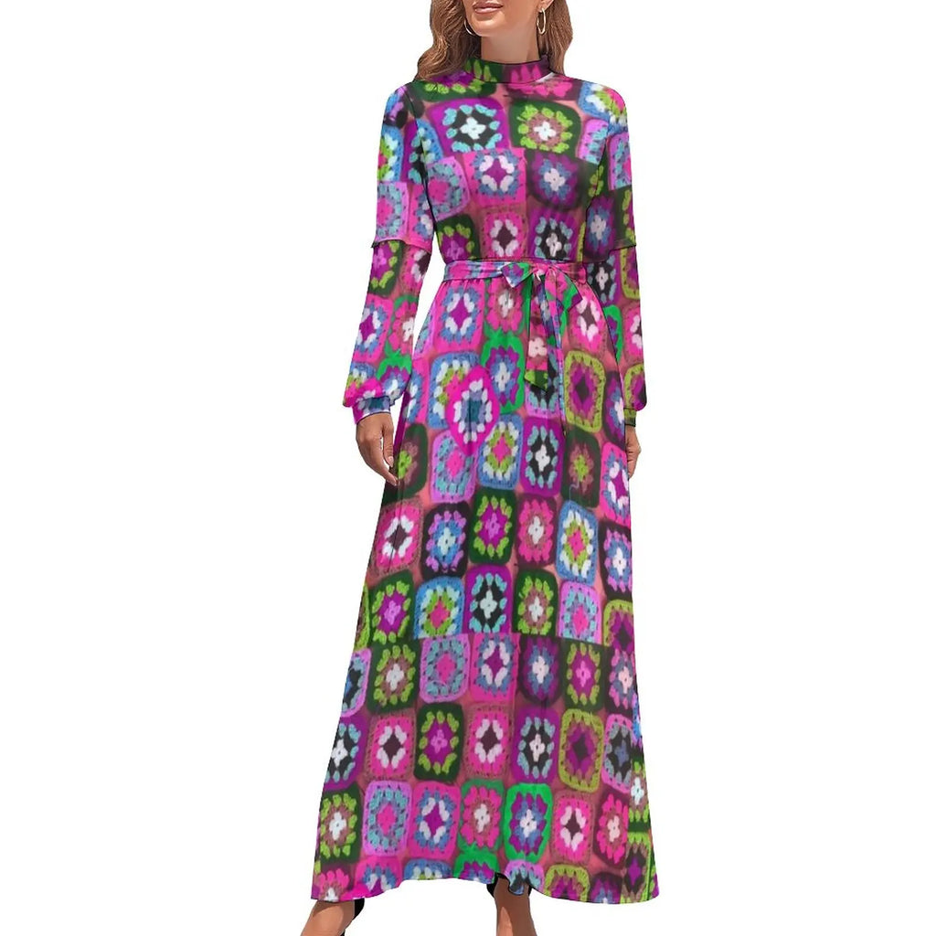 Robe Maxi Vintage Années 80