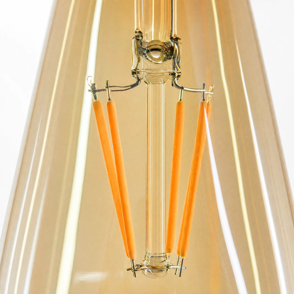 Ampoule LED Vintage à Intensité Variable - close-up détail matière