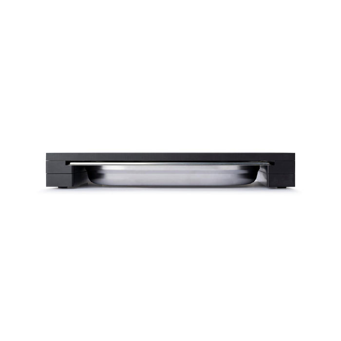 Continenta Schneidebrett mit Schublade, Duracore schwarz  39x27x5 cm