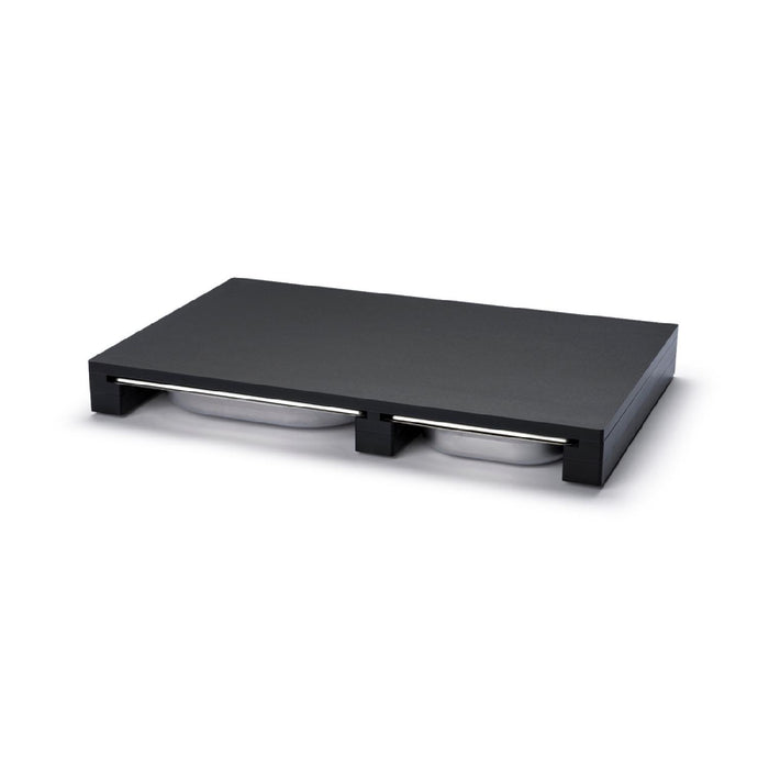 Continenta Multifunktionsbrett, Duracore schwarz  49,5x32,6x5 cm