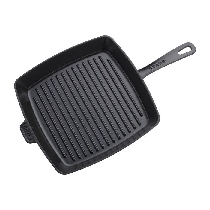 STAUB American Grill, 30 cm | Schwarz | quadratisch | Gusseisen