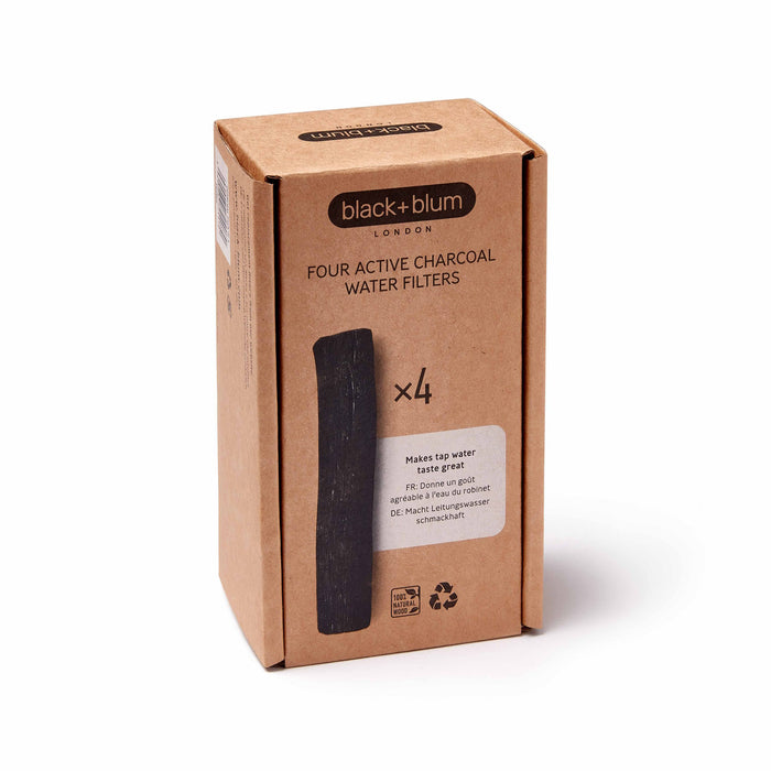 BLACK+BLUM 4 Aktivkohlefilter in Geschenkbox