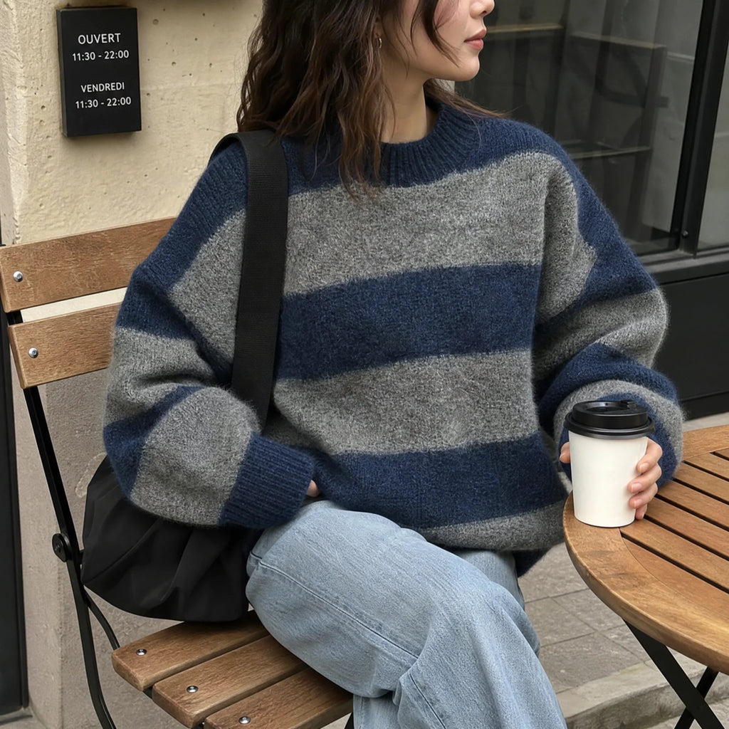 Gros Pull en Laine Femme Vintage - Utilisation GLOBALE