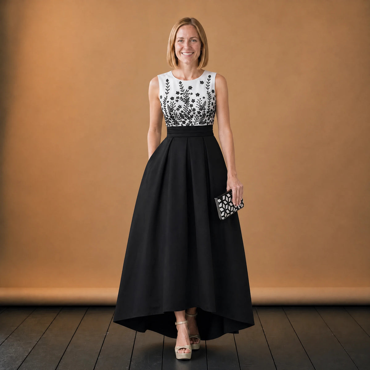 Jupe Longue Vintage Satin Soirée - VETEMENT Studio FEMME