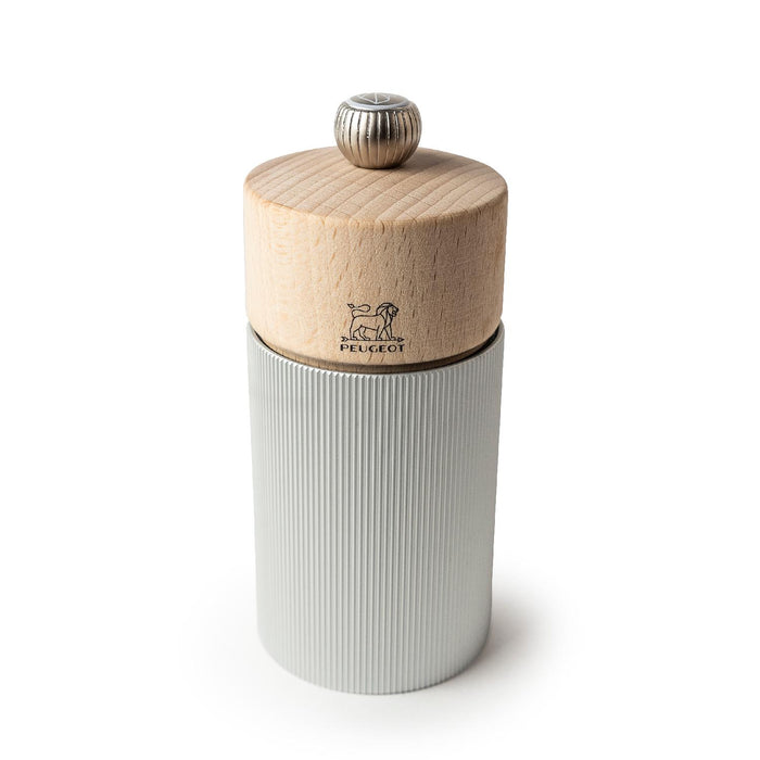 Peugeot LINE Salzmühle Aluminium/Natur 12 cm