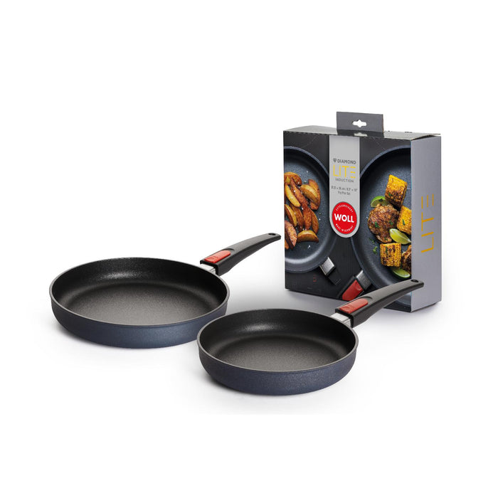 Woll Pfannenset Diamond Lite Induction, Ø22 cm + Ø26 cm, 5 cm hoch