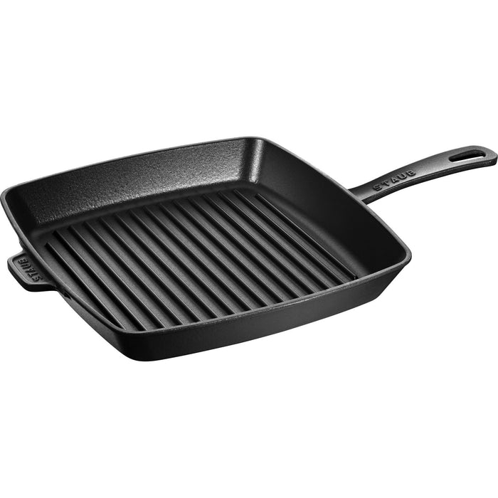 STAUB American Grill, 30 cm | Schwarz | quadratisch | Gusseisen