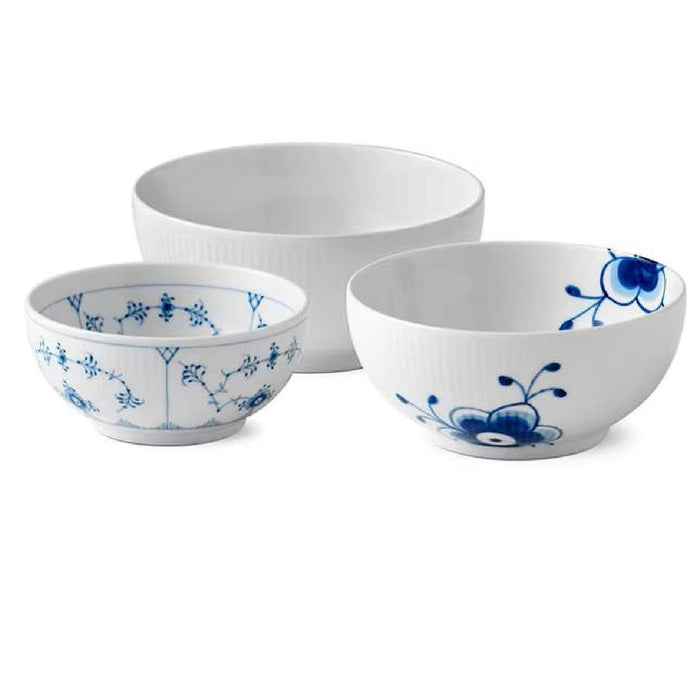 Royal Copenhagen Schalen Set - 3 Stück - 47 cl, 73 cl und 110 cl