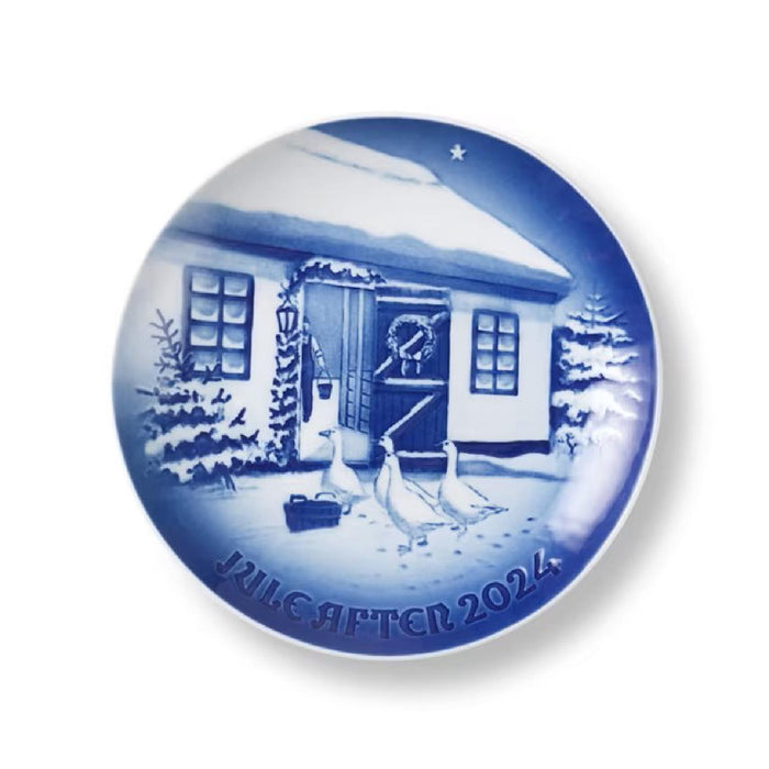 Royal Copenhagen Bing & Grøndahl Collectibles Weihnachtsteller 2024 - Christmas in the Countryside 18 cm