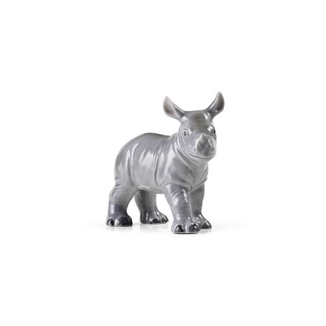 Royal Copenhagen Jahresfigur 2025, Nashornbaby, 12 cm