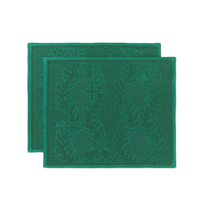Royal Copenhagen Star Fluted Platzset 45x35cm 2 Stk. Grün