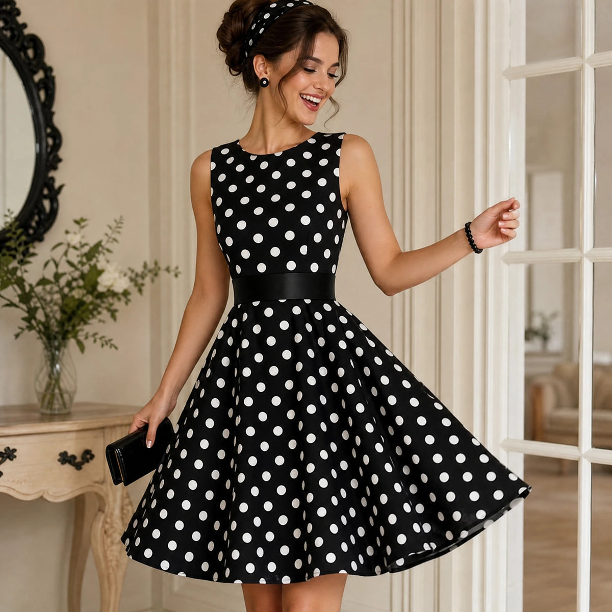 Robe Enfant Vintage Année 50 - Utilisation GLOBALE