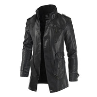 tenue-annee-80-homme-cuir-moustache