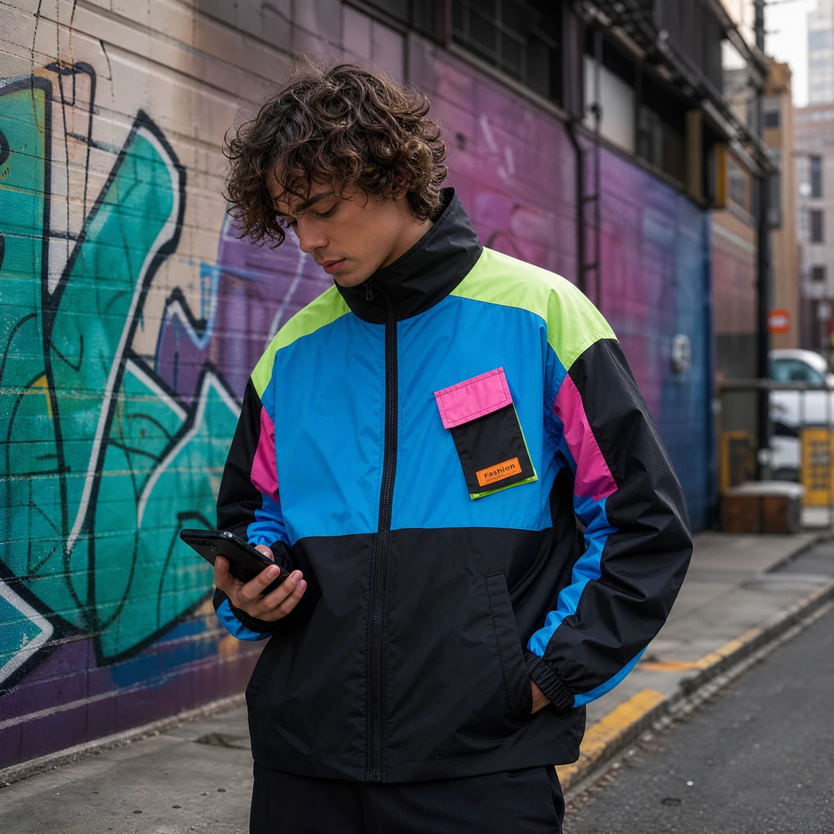 Veste de Sport Vintage Années 90 - Utilisation GLOBALE