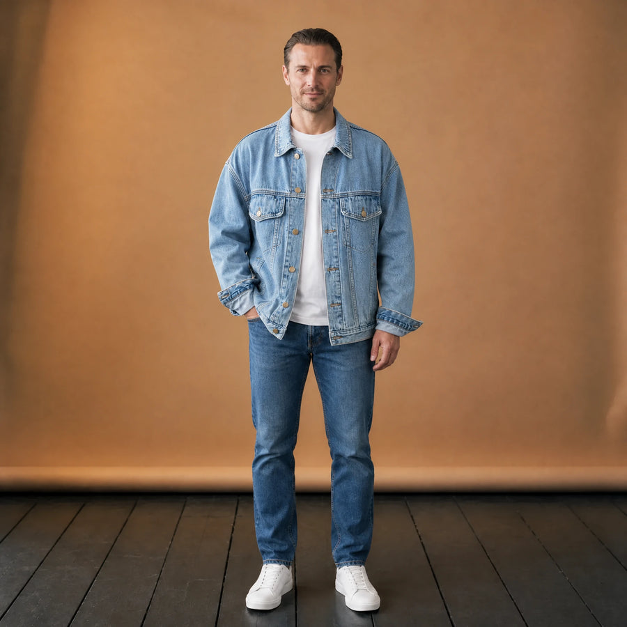 Veste Jean Vintage Oversize - VETEMENT Studio HOMME