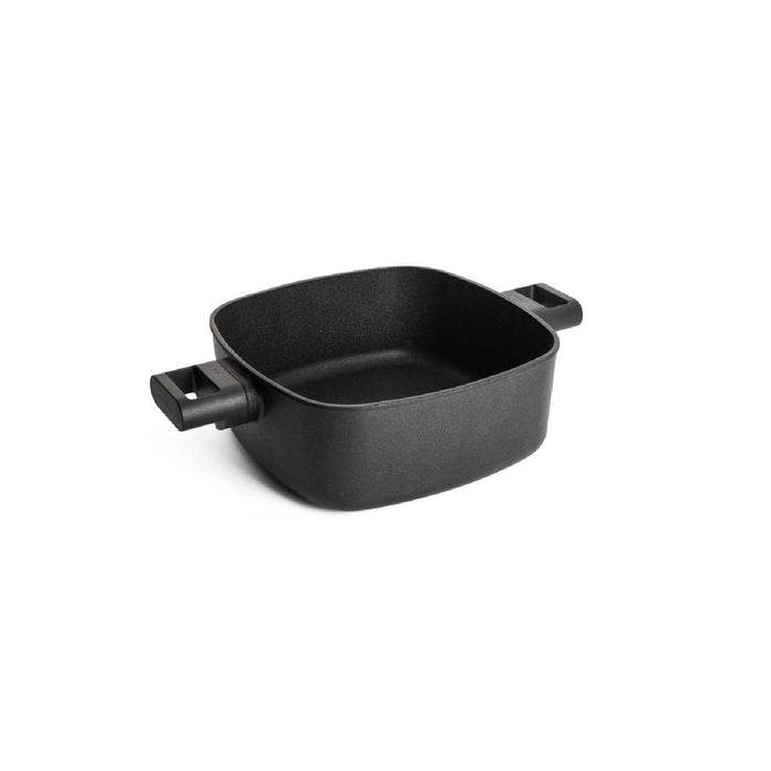Woll, Eco Logic Induktion, Gussbräter, viereckig, 24 x 24 cm, 10,5 cm hoch, 4,3 Liter