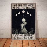 affiche-de-phase-de-lune-vintage