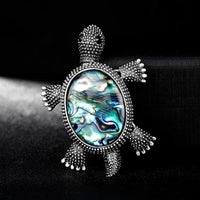 Broche Vintage En Ecaille De Tortue