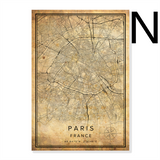 affiche-carte-de-ville-de-bourgogne