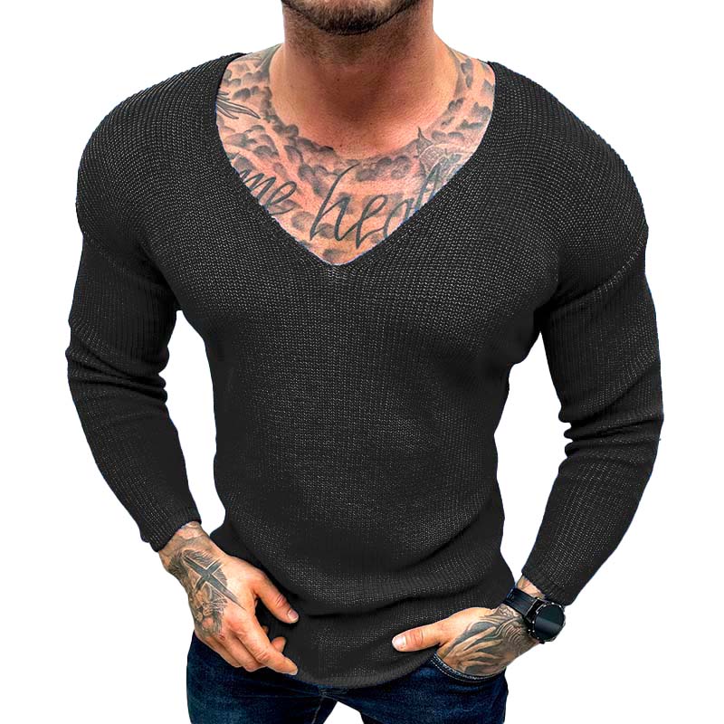 pull-tricot-vintage-col-v