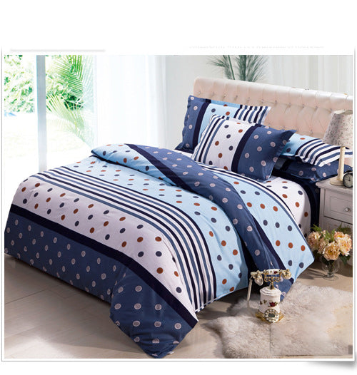 housse-de-couette-drap-lit-simple-vintage