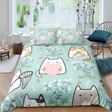 housse-de-couette-dessin-anime-chat-vintage