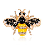 broches-abeille-metalliques-vintage