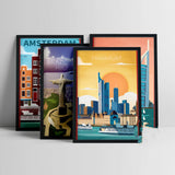 affiche-vintage-world-travel-print