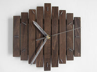 horloge-bois-vintage-country-garden