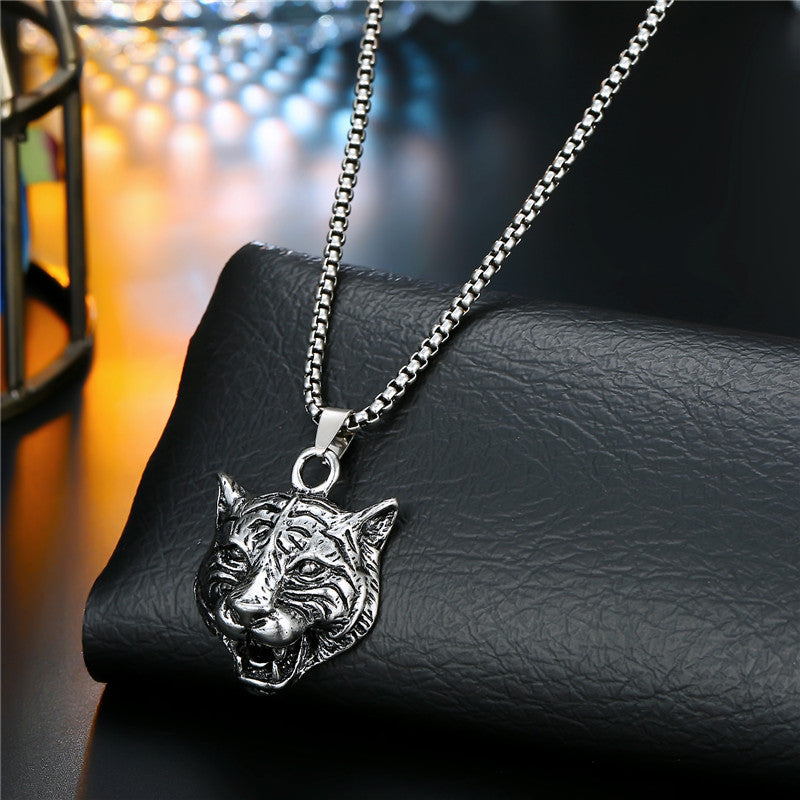 Collier Pendentif Animal Vintage Punk