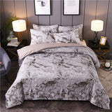 literie-de-housse-de-couette-noir-et-blanc-vintage