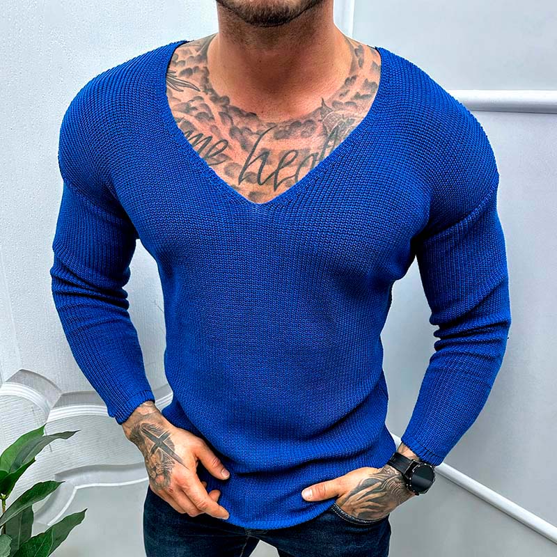 pull-tricot-vintage-col-v