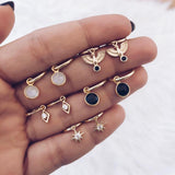 Boucles d'Oreilles Cercle Vintage